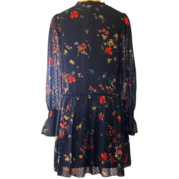 Laundry by Shelli Segal Floral Semi-Sheer Midi Dress, sizes: 2, 6 & 10 - Picture 10 of 12
